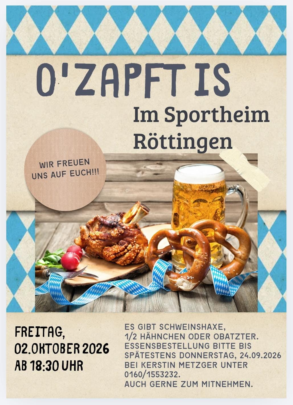O'ZAPFT IS - OKTOBERFEST